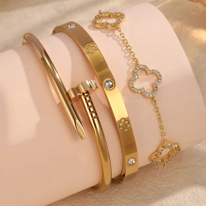 Élise Golden Luxe Armbandset